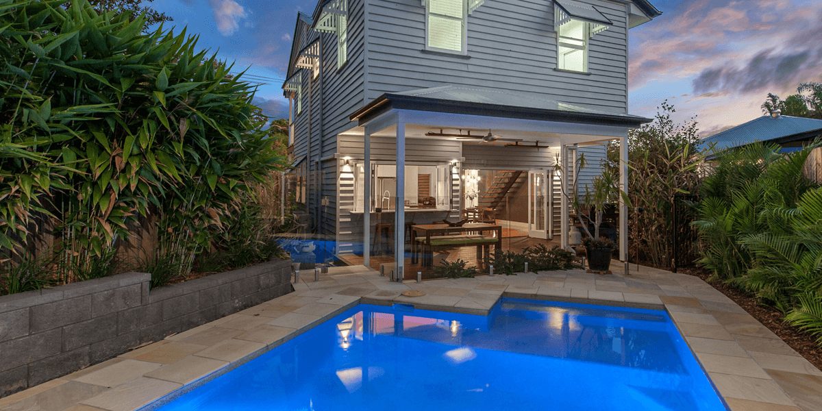 Lifted Greenslopes home with new living space built in underneath